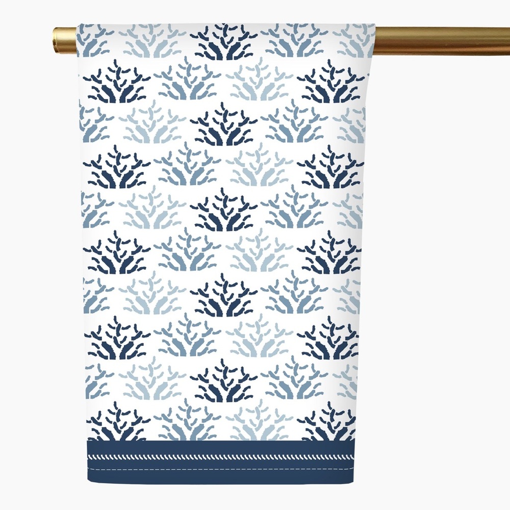 Honey + Hank California Coral Tea Towel